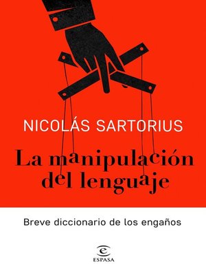 cover image of La manipulación del lenguaje